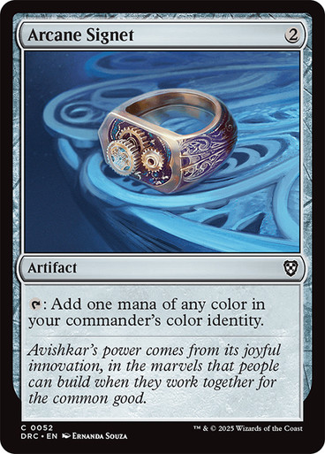 ArcaneSignet__34967 Arcane Signet (#052) Aetherdrift Commander