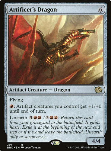 ArtificersDragon__05975 Artificer's Dragon The Brothers' War