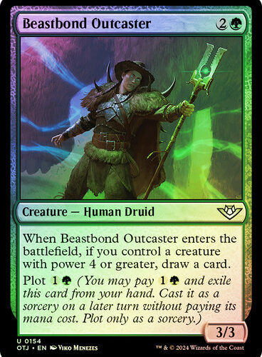 Beastbond Outcaster Outlaws of Thunder Junction (Foil)