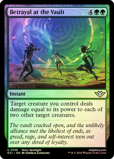 BetrayalAtTheVault__08039 Betrayal at the Vault Outlaws of Thunder Junction (Foil)