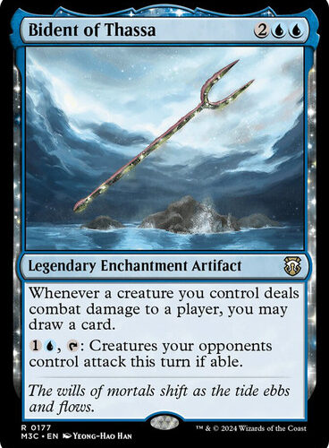 BidentOfThassa__20372 Bident of Thassa Modern Horizons 3 Commander
