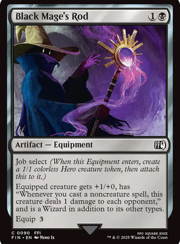 Black Mage's Rod FINAL FANTASY