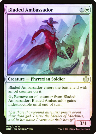 Bladed Ambassador Phyrexia: All Will Be One (Foil)