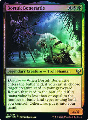 BortukBonerattle__00490 Bortuk Bonerattle Dominaria United (Foil)