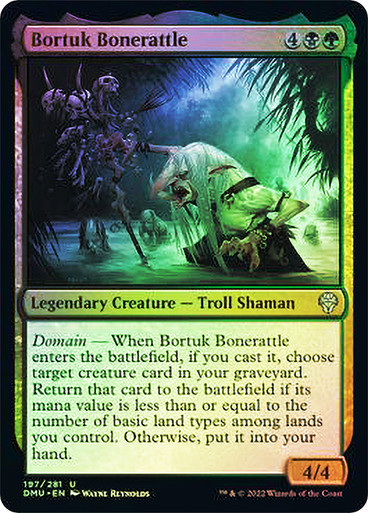 BortukBonerattle__00490 Bortuk Bonerattle Dominaria United (Foil)