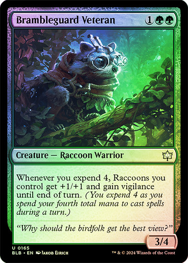 BrambleguardVeteran__83776 Brambleguard Veteran Bloomburrow (Foil)