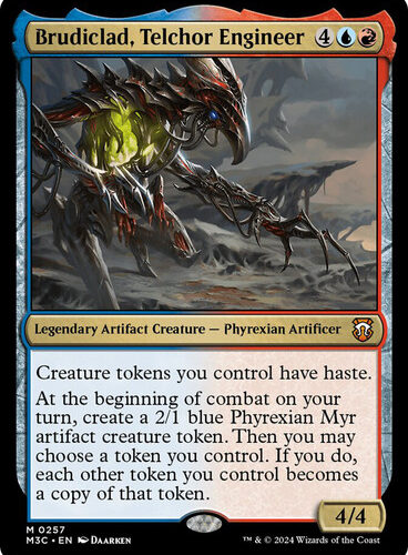 Brudiclad, Telchor Engineer Modern Horizons 3 Commander