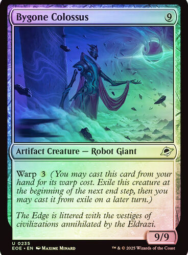 Bygone Colossus Edge of Eternities (Foil)