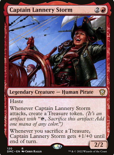 CaptainLanneryStorm__94927 Captain Lannery Storm Dominaria United Commander