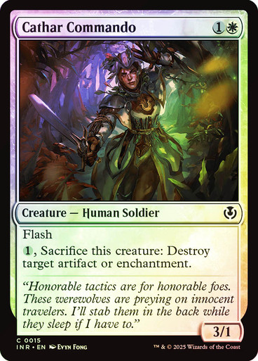 Cathar Commando Innistrad Remastered (Foil)