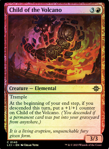 ChildOfTheVolcano__79757 Child of the Volcano The Lost Caverns of Ixalan (Foil)