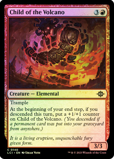 ChildOfTheVolcano__79757 Child of the Volcano The Lost Caverns of Ixalan (Foil)