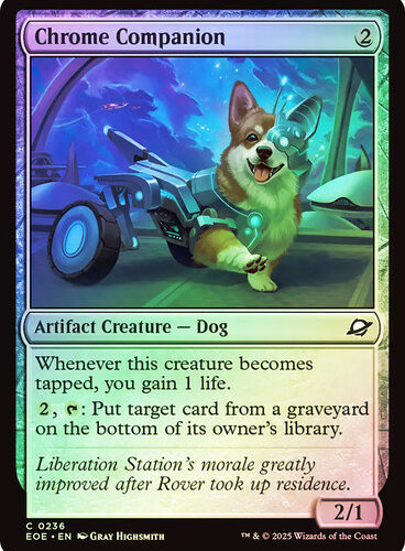 ChromeCompanion__55826 Chrome Companion Edge of Eternities (Foil)