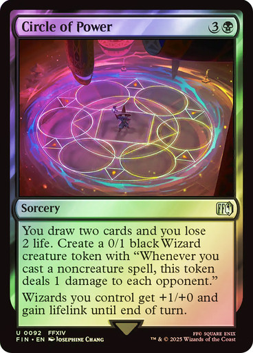 CircleOfPower__27101 Circle of Power FINAL FANTASY (Foil)