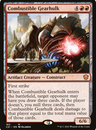 Combustible Gearhulk Commander 2021