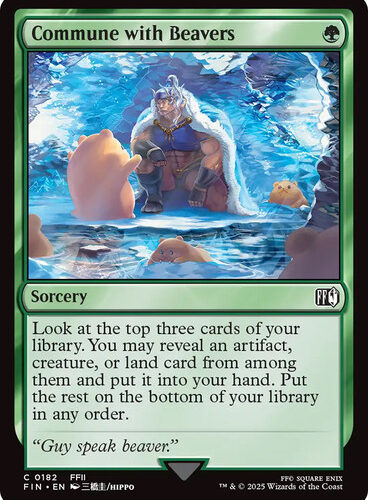 CommuneWithBeavers__32861 Commune with Beavers FINAL FANTASY