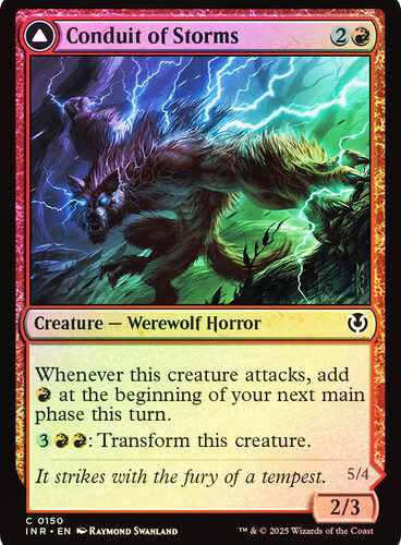 ConduitOfStorms__53265 Conduit of Storms // Conduit of Emrakul SetInnistrad Remastered (Foil)
