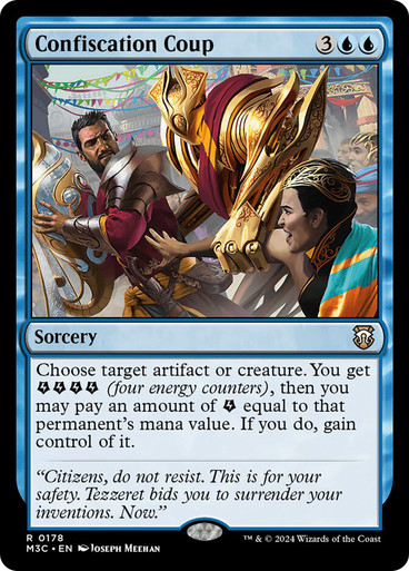 ConfiscationCoup__67776 Confiscation Coup Modern Horizons 3 Commander