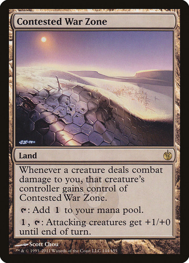 Contested War Zone Mirrodin Besieged
