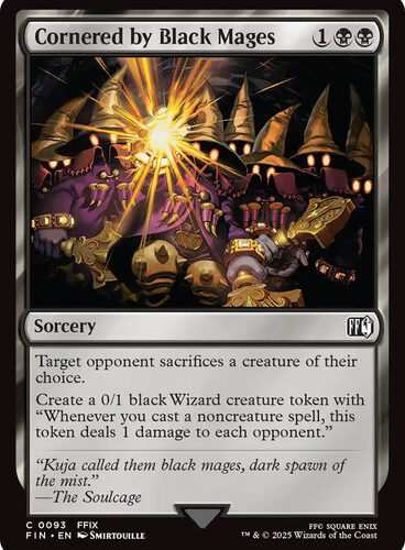 Cornered by Black Mages FINAL FANTASY