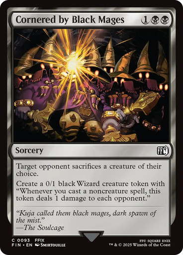 Cornered by Black Mages FINAL FANTASY