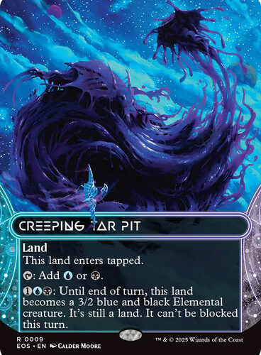 Creeping Tar Pit (#009) (Borderless) Stellar Sights