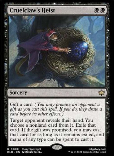 Cruelclaw's Heist Bloomburrow