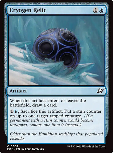 Cryogen Relic Edge of Eternities