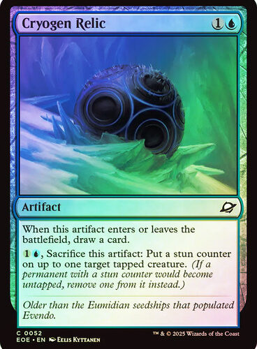 Cryogen Relic Edge of Eternities (Foil)