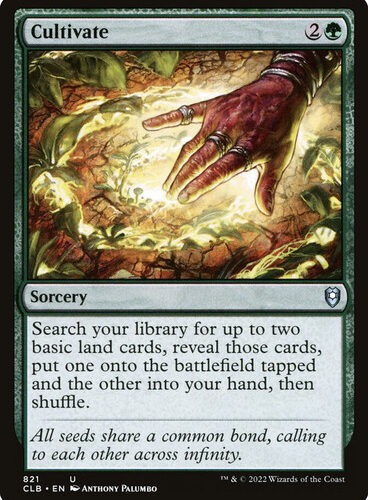 Cultivate Commander Legends: Baldur's Gate