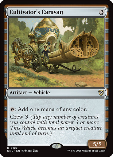 Cultivator's Caravan Aetherdrift Commander