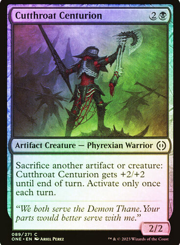 CutthroatCenturion__51894 Cutthroat Centurion Phyrexia: All Will Be One (Foil)