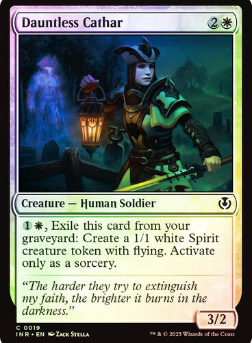 DauntlessCathar__92553 Dauntless Cathar Innistrad Remastered (Foil)