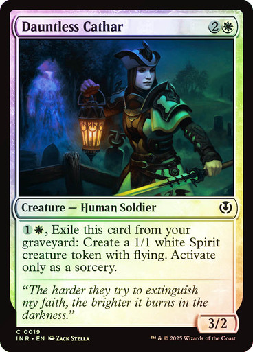 DauntlessCathar__92553 Dauntless Cathar Innistrad Remastered (Foil)