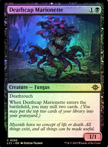 Deathcap Marionette The Lost Caverns of Ixalan (Foil)