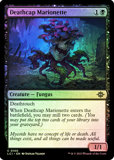 Deathcap Marionette The Lost Caverns of Ixalan (Foil)