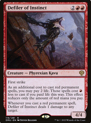 DefilerOfInstinct__93572 Defiler of Instinct Dominaria United