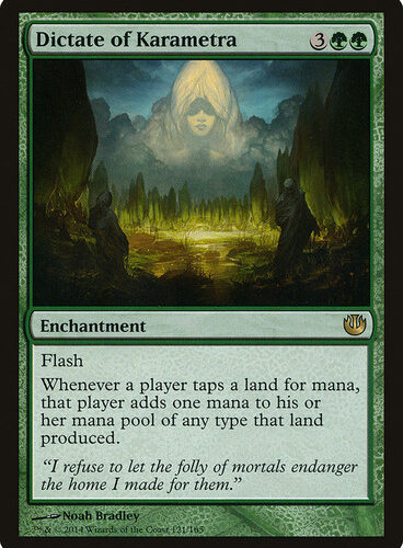 Version en Español Dictate of Karametra Journey into Nyx