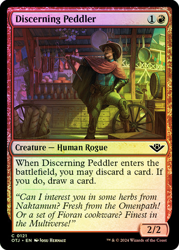 Discerning Peddler Outlaws of Thunder Junction (Foil)