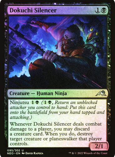 Dokuchi Silencer Kamigawa: Neon Dynasty (Foil)