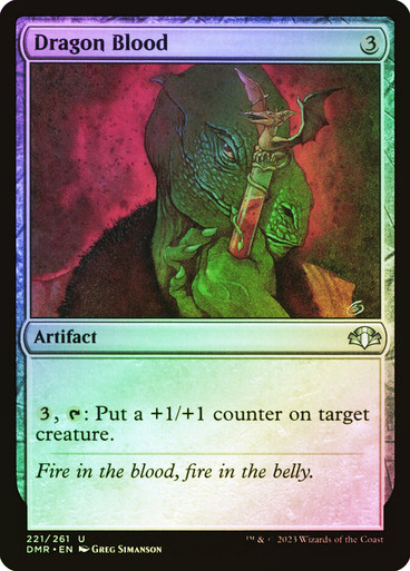 Dragon Blood Dominaria Remastered (Foil)