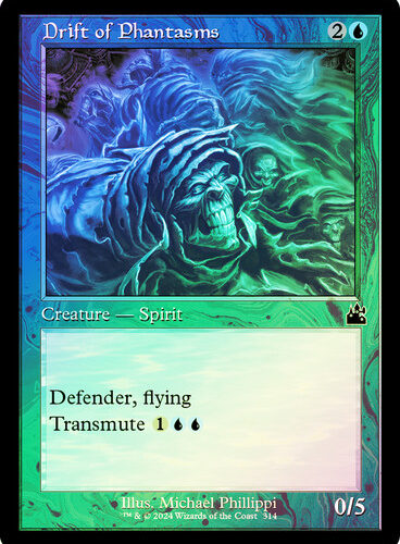 Drift of Phantasms (Retro Frame) Ravnica Remastered Foil