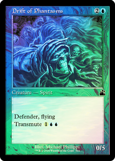 Drift of Phantasms (Retro Frame) Ravnica Remastered Foil