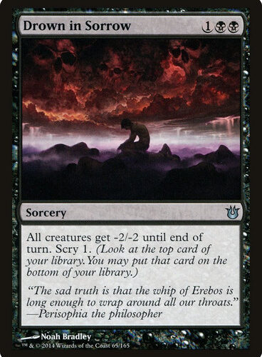 Drown in Sorrow Born of the Gods