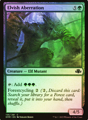 Elvish Aberration Dominaria Remastered (Foil)
