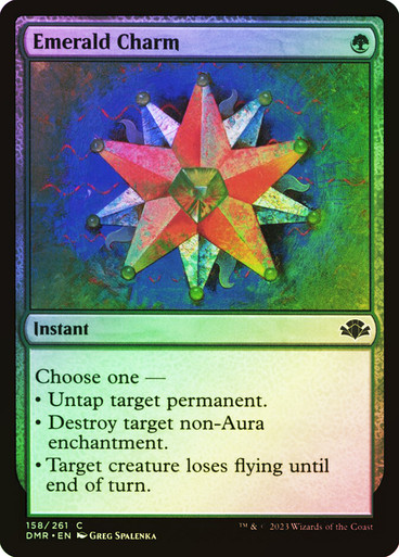 Emerald Charm Dominaria Remastered (Foil)