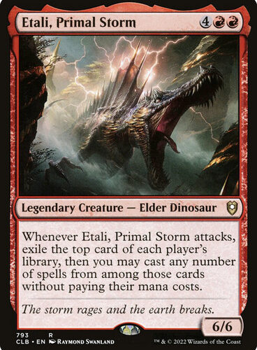 Etali, Primal Storm Commander Legends: Baldur's Gate