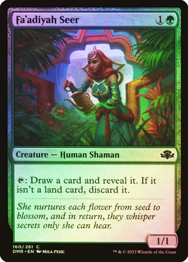 Fa'adiyah Seer Dominaria Remastered (Foil)
