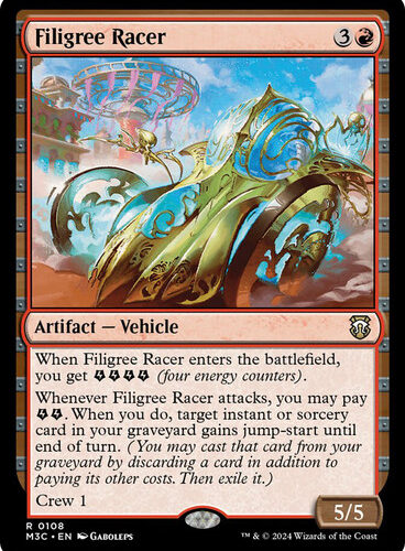 Filigree Racer Modern Horizons 3 Commander