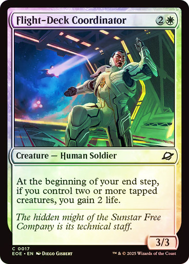 Flight-Deck Coordinator Edge of Eternities (Foil)